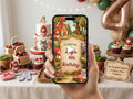 Little Red Riding Hood Birthday Video Invitation – Editable Canva Template – Share video mp4 – Instant Download