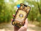 3D Enchanted Forest Birthday Invitation – Editable Canva Template – Share video mp4 – Instant Download