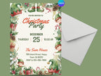 Christmas Elf Party – Editable Canva Template – Share or Printable 5x7 – Instant Download