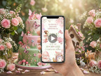 Fairy Tale Birthday Invitation – Editable Canva Template – Share video mp4 – Instant Download