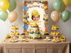 Construction Invitation FULL PARTY BUNDLE - Video Invite & Matching Printables