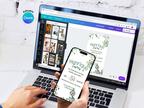 [FREE SAMPLE] Little Dino Birthday Invitation – Editable Canva Template – Share video mp4 – Instant Download